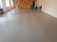 Укладка сценического линолеума 6мм Grabo - 110м2